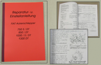 Werkstatthandbuch Fiat 750 850 1000 1300 Reparaturanleitung