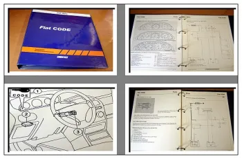 Werkstatthandbuch Fiat CODE PKW A-Z Steuergerät Motorsteuerung 1995