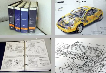 Werkstatthandbuch Fiat Coupe 16V 20V + Turbo Reparaturanleitung 1994 - 2000