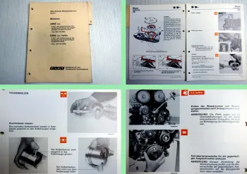 Werkstatthandbuch Fiat Croma 154 2.0 ie + turbo Motor Reparatur Überholung