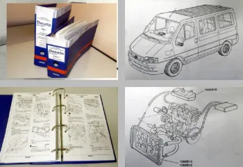 Werkstatthandbuch Fiat Ducato Typ 244 2.3 JTD Reparaturanleitung Schaltplan 2002