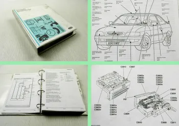 Werkstatthandbuch Ford Escort + Cabrio ab 1998 - 10/1999 Elektrische Schaltpläne