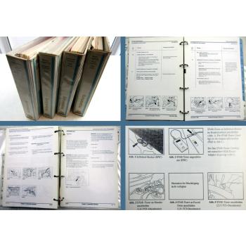 Werkstatthandbuch Ford PKW Prüfanleitungen Fahrgestell Getriebe Motor 1993-2000