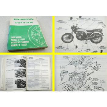 Werkstatthandbuch Honda CB1100F SC11 Super Boldor 1983 Shop Manual