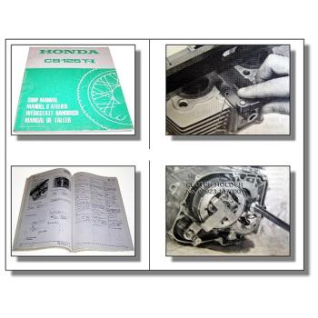 Werkstatthandbuch Honda CB125 T1 CB125T Reparaturanleitung 1977 Shop Manual