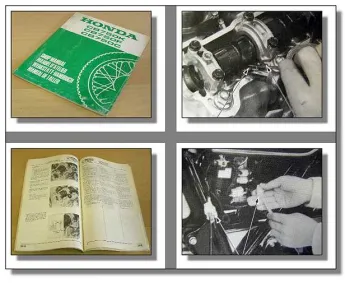 Werkstatthandbuch Honda CB750K RC01 CB750F RC04 CB750C RC06 Ergänzung 1981
