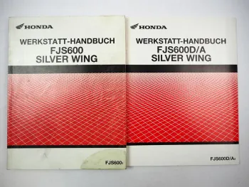 Werkstatthandbuch Honda FJS 600 Silver Wing PF01 Reparaturanleitung 2001