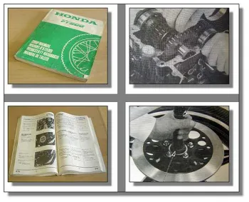 Werkstatthandbuch Honda FT500 PC07 Reparaturanleitung 1982 Shop Manual