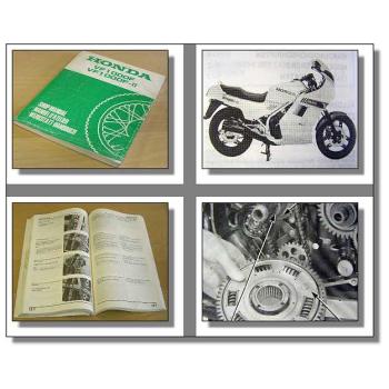 Werkstatthandbuch Honda VF1000F VF1000 F2 Interceptor SC15 1985 Shop Manual