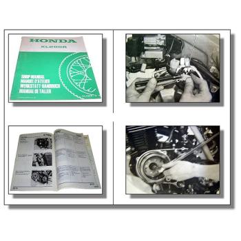 Werkstatthandbuch Honda XL200R MD06 Pro link Ergänzung 1982 Shop Manual