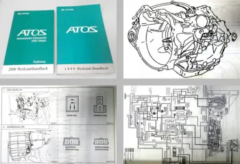 Werkstatthandbuch Hyundai Atos ab 1997 -2000 Reparaturhandbuch und FRA Modell