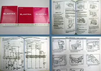 Werkstatthandbuch Hyundai Elantra XD ab 2000 2001 Reparaturanleitung