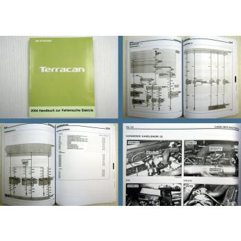 Werkstatthandbuch Hyundai Terracan Elektrische Schaltpläne 2004 Fehlersuche