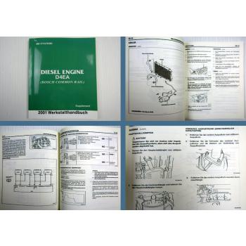 Werkstatthandbuch Hyundai Trajet Santa Fe Elantra D4EA Diesel Einspritzanlage