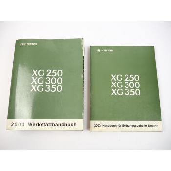 Werkstatthandbuch Hyundai XG250 XG300 XG350 ab 2003 Reparaturanleitung