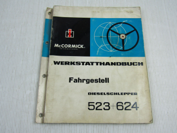Werkstatthandbuch IHC 523 IHC 624 Fahrgestell Reparaturhandbuch 1967