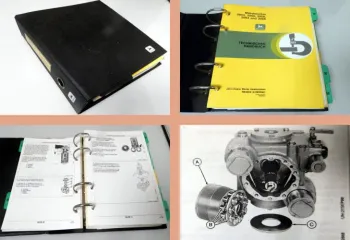Werkstatthandbuch John Deere 2054 2056 2058 2064 2066 Mähdrescher Reparatur 1994