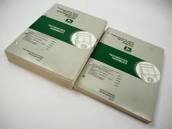 Werkstatthandbuch John Deere 8110 8210 8310 8410 Diagnose Fehlersuche Prüfung