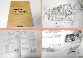 Werkstatthandbuch Komatsu PC300-7 WA380-5H Shop Manual diesel engine SAA6D114E-2