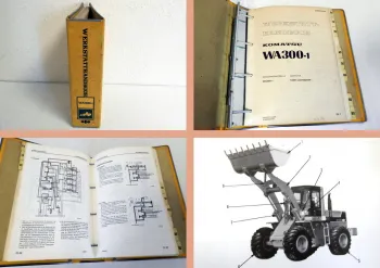 Werkstatthandbuch Komatsu WA300-1 Radlader Reparatur 1984