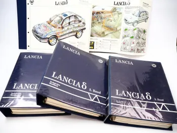 Werkstatthandbuch Lancia Delta 836 HPE 16V turbo TD Reparaturanleitung 1993 - 99