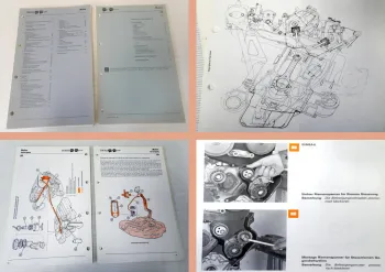 Werkstatthandbuch Lancia Thema 2.0ie 2.0ie turbo + 16V Motor Reparatur 1988