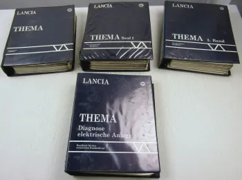 Werkstatthandbuch Lancia Thema i.e. Y9 6V turbo ds Reparaturanleitung 1984 -95