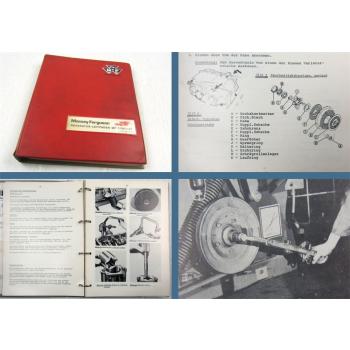 Werkstatthandbuch Massey Ferguson MF520 MF525 Reparaturhandbuch 1970er