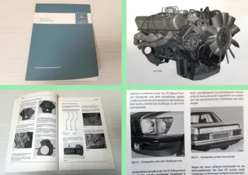 Werkstatthandbuch Mercedes Benz 450 SLC 5.0 V8 Coupe 107 Einführungsschrift 1978