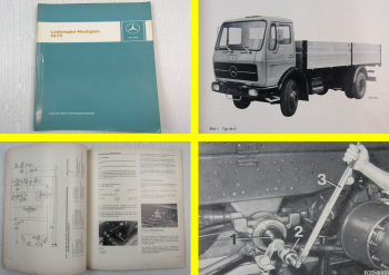 Werkstatthandbuch Mercedes Benz Lastwagen 838 385 387 389 393 Einführungsschrift