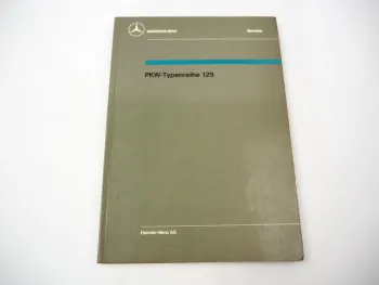 Werkstatthandbuch Mercedes Benz SL R129 Roadster 300SL 500SL Stand 05.1989
