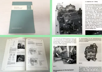 Werkstatthandbuch Mercedes Benz Typ 107 116 123 Einführungsschrift ab 9 / 1979