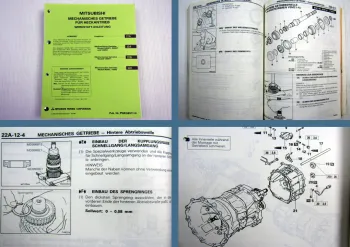 Werkstatthandbuch Mitsubishi Getriebe L200 L300 L400 Pajero V20 Space Gear