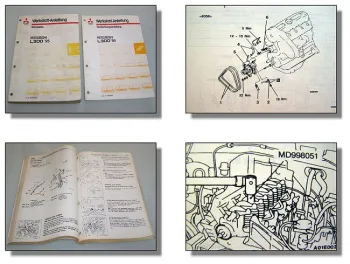 Werkstatthandbuch Mitsubishi L300 II ab 1995 Reparaturhandbuch + Schaltpläne