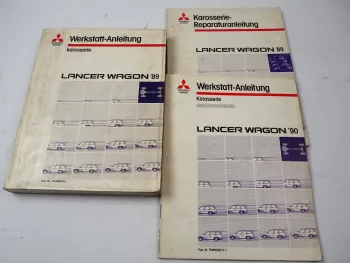 Werkstatthandbuch Mitsubishi Lancer Wagon 1989 1990 Reparaturanleitung