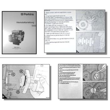 Werkstatthandbuch Perkins 700er Serie UA UB Motoren Reparaturhandbuch