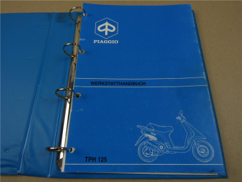 Werkstatthandbuch Piaggio Scooter TPH125 Motorroller Vespa Reparaturanleitung