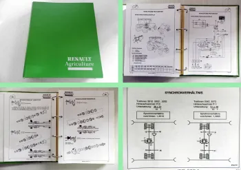 Werkstatthandbuch Renault Ceres + X 65 70 75 85 95 Traktoren 1993 1994