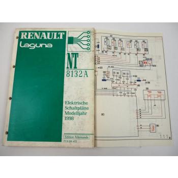 Werkstatthandbuch Renault Laguna I Typ 56 1998 Elektrik elektrische Schaltpläne