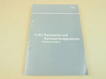 Werkstatthandbuch Saab 9-5 ab 2006 Karosserie Reparaturanleitung
