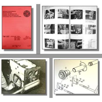 Werkstatthandbuch Steyr 8055 8060 8070 Reparaturhandbuch Getriebe TW337
