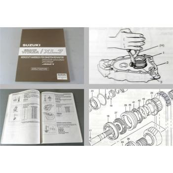 Werkstatthandbuch Suzuki Grand Vitara XL-7 Reparaturanleitung Getriebe 2002