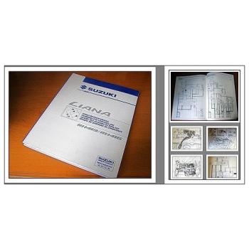 Werkstatthandbuch Suzuki Liana RH413 RH416 Elektrische Schaltpläne 2002