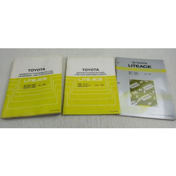 Werkstatthandbuch Toyota LiteAce M30 Schaltpläne + Reparaturanleitungen ab 1985