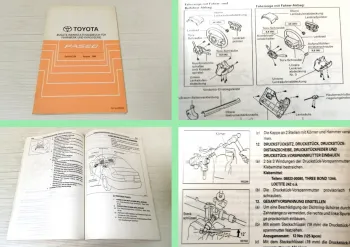 Werkstatthandbuch Toyota Paseo Coupe 1996 EL54 1996 Zusatz Reparaturhandbuch