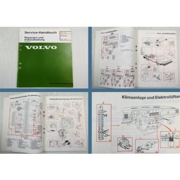 Werkstatthandbuch Volvo 240 242 244 245 1993 Schaltplan Elektrik B230 D24