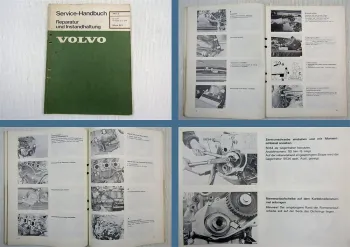 Werkstatthandbuch Volvo 240 242 244 245 Motor B21A B21E Reparaturanleitung 1976