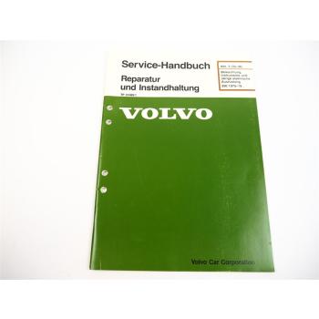 Werkstatthandbuch Volvo 240 260 ab 1975 Reparaturanleitung Elektrik 1990