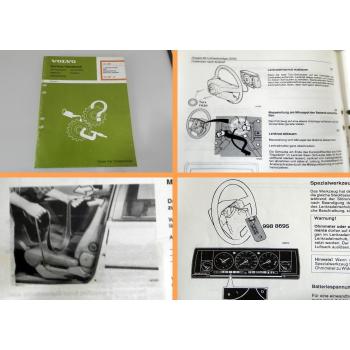 Werkstatthandbuch Volvo 740 760 780 ab 1987 SRS Luftsackanlage Reparatur Airbag