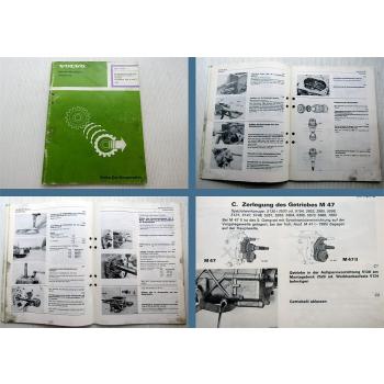 Werkstatthandbuch Volvo 740 760 780 Getriebe M46 M47 Overdrive J + P Überholung